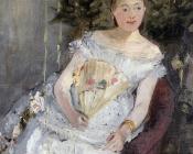 贝尔特 摩里索特 : Portrait of Marguerite Carre